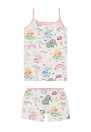 2 PCS SET - Verryttelyhousut - ecru