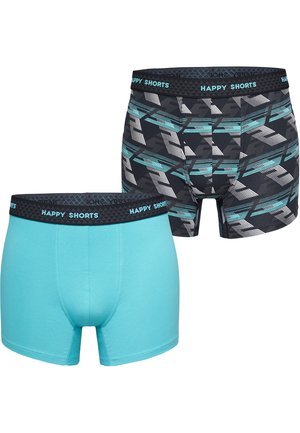 Happy Shorts 2PACK SOLIDS - Trunks - blue