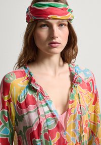 Stefanel LONG - Maxikleid - yellow red