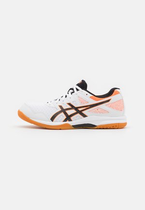GEL-TASK 2 - Käsipallokengät - white/shocking orange