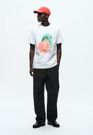 WWBOBBY - T-shirt imprimé - bright white