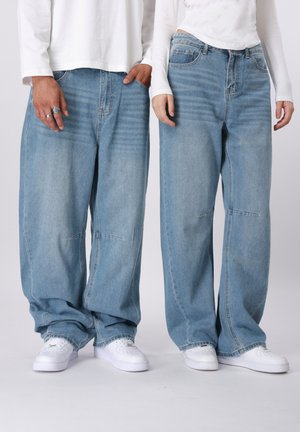 UNISEX - Straight leg jeans - blue denim