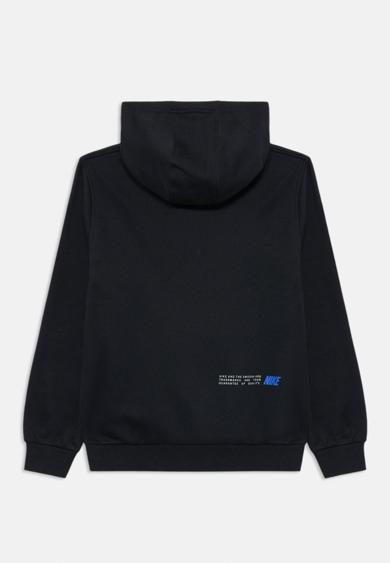 Nike Sportswear CLUB UNISEX Felpa black/safety orange/nero