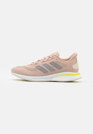 SUPERNOVA - Neutral running shoes - ash pearl/crystal white/acid yellow