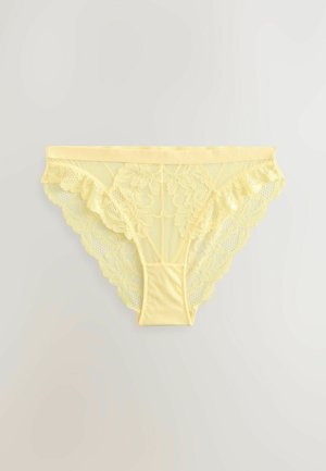 Next 3 PACK HIGH LEG - Slip - lemon yellow orange cream