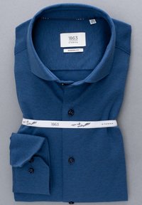 Eterna JERSEY SHIRT - MODERN FIT - Overhemd - blau meliert