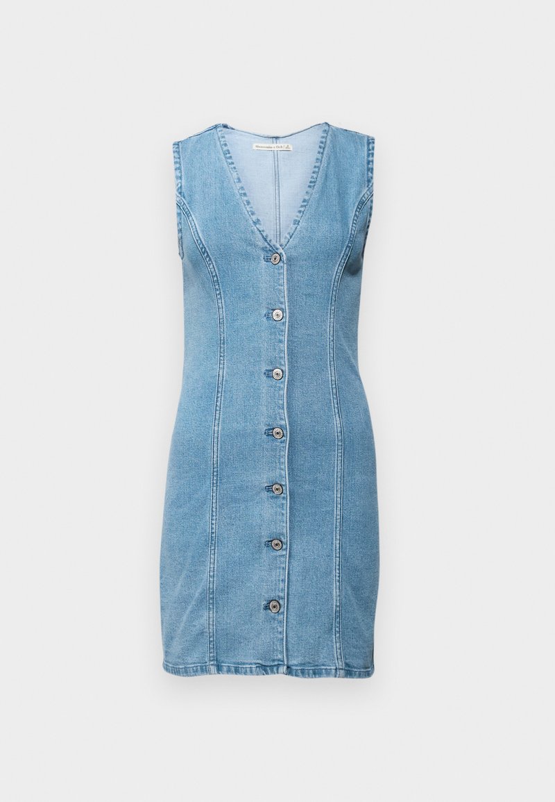 Abercrombie & Fitch Jeansjurken stoneblue Abercrombie & Fitch Jeansjurken stoneblue