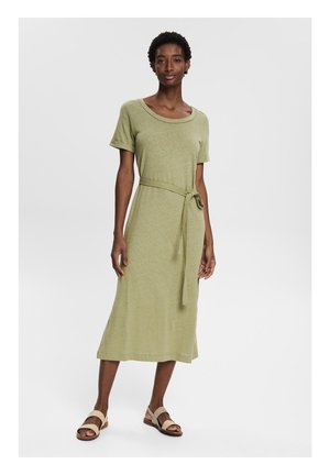 Vestito di maglina - khaki