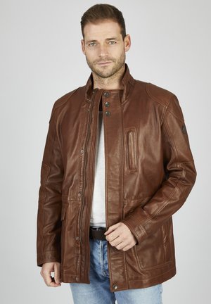 Andiamo - Lederjacke - cognac