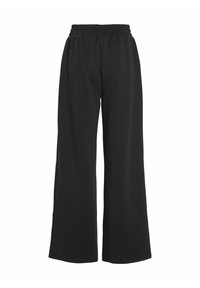 VILA Wide-leg High waist - Nohavice - black