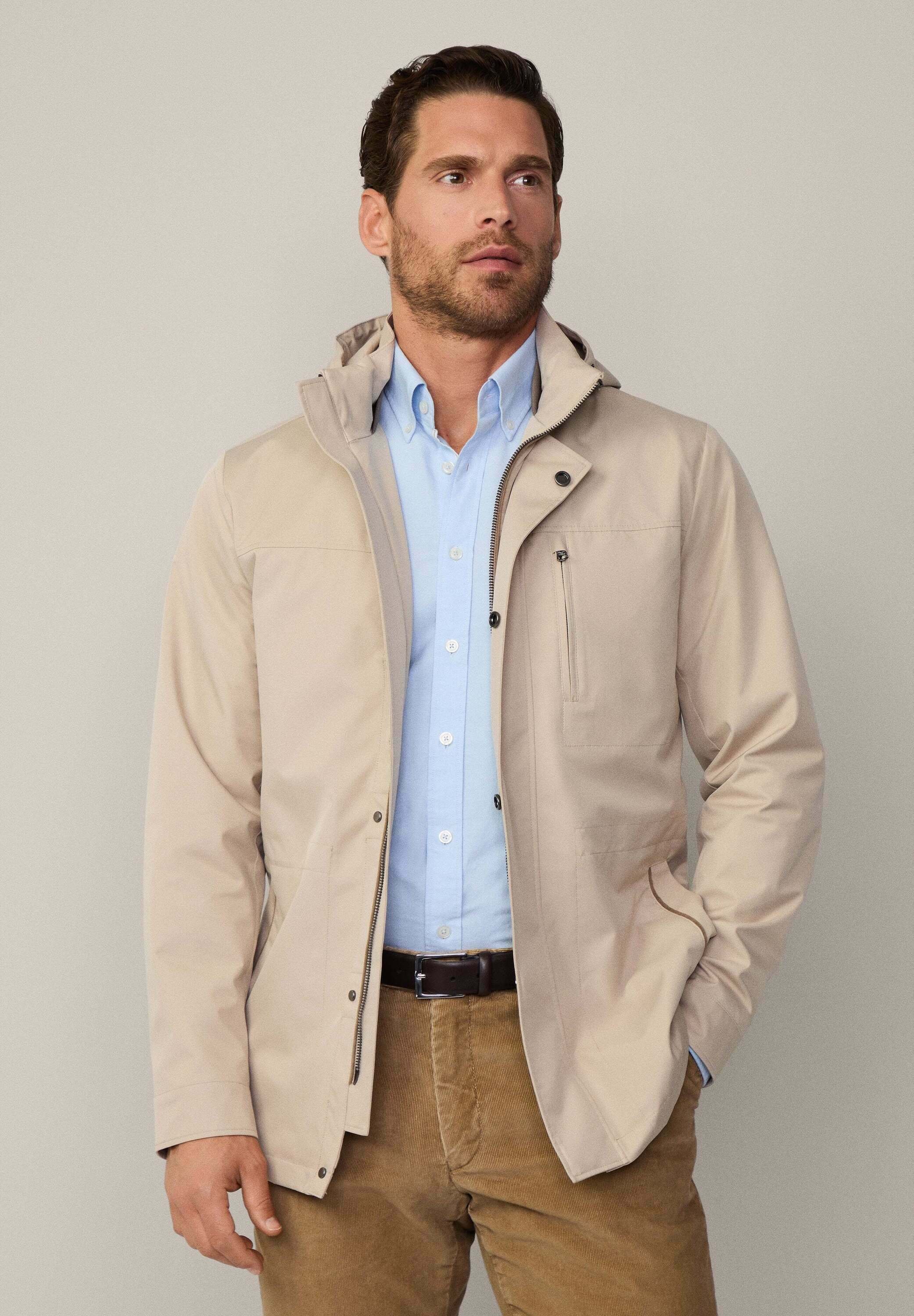 Hackett London JOURNEY - Parka - stone beige/stone - Zalando