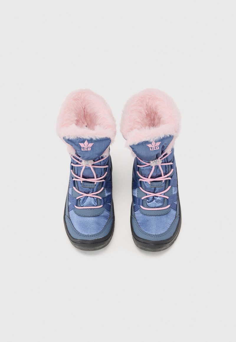 Lico Randers – Bottes De Neige Femme Caoutchouc Synthétique, Confort Élevé, Imperméables, Hauteur Cheville