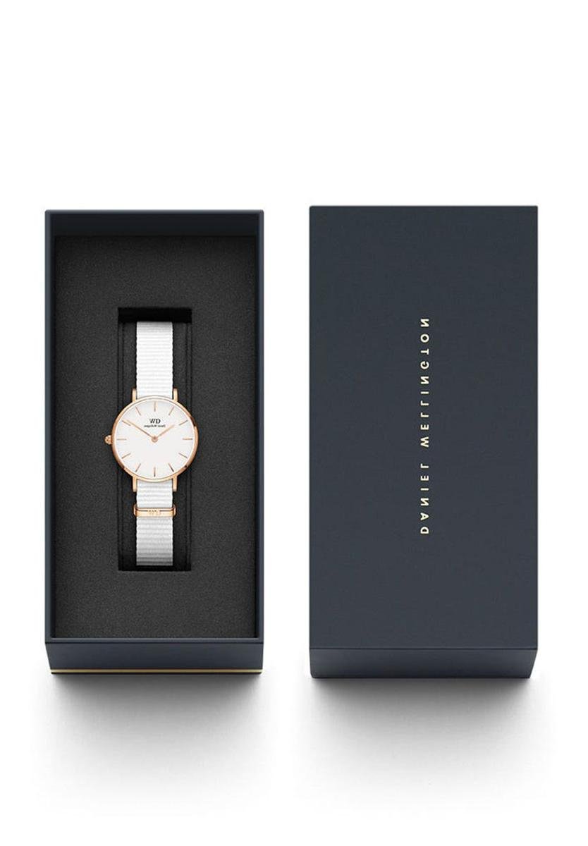 Daniel Wellington PETITE DOVER 28MM - Watch - rose gold-coloured/lilac -  Zalando.de