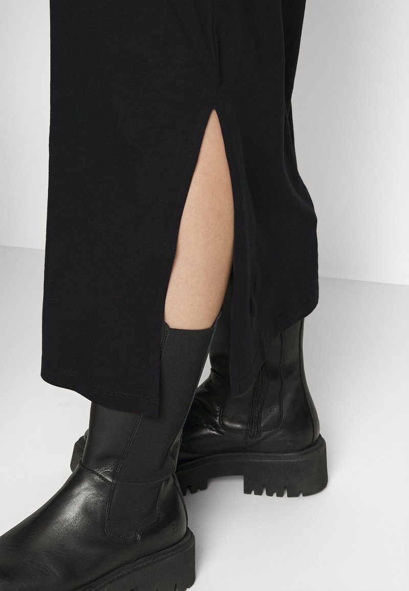 MAMALICIOUS MLMIA NELL MAXI DRESS - Jersey dress - black - Zalando.ie