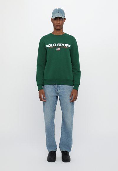 Polo Ralph Lauren POLO SPORT SWEATSHIRT UNISEX - Bluză de molton - new forest/white