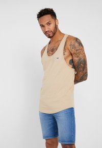Lee - LOOSE TANK - Tops - dust beige Miniatūras attēls 1