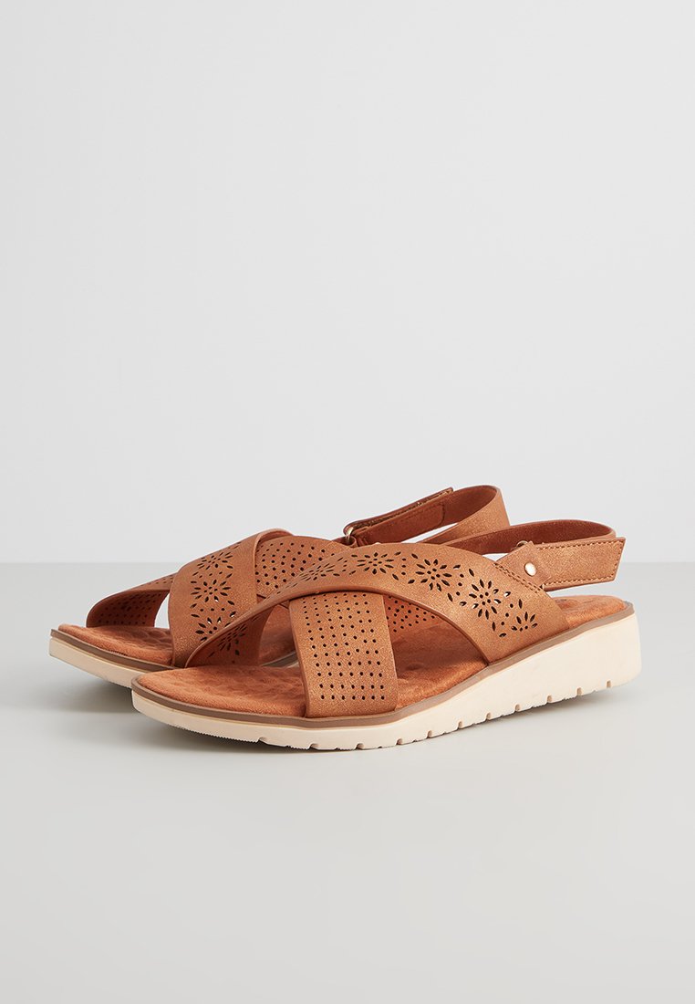 Damen Riemchensandalen | Chiemsee Riemensandalette camel/braun - OB95239 Damen Riemchensandalen | Chiemsee Riemensandalette camel/braun - OB95239