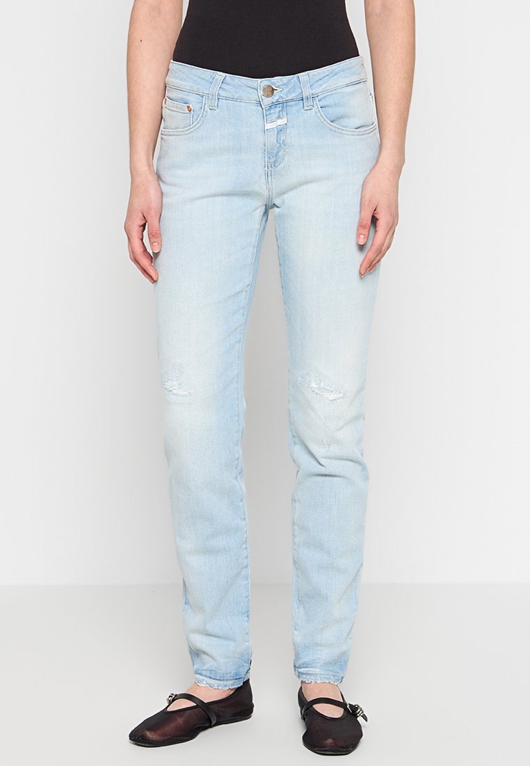 closed Slim fit jeans lichtblauw