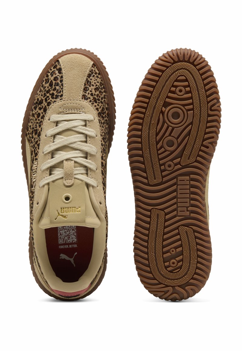Puma Tenisky - toasted almond- black- gold