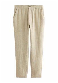 REGULAR FIT TEXTURED - Kelnės - neutral