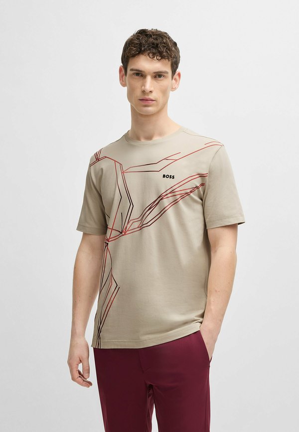 BEETLE - Print T-shirt - open beige four