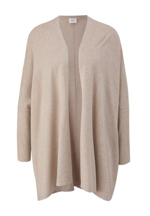 s.Oliver BLACK LABEL, OFFENE IM LOOSE FIT - Vest - beige