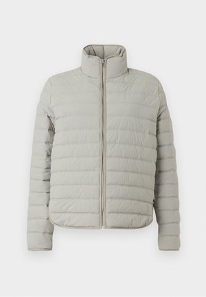 CLOSED QUILTED ZIP JACKET - Winterjas - mud grey