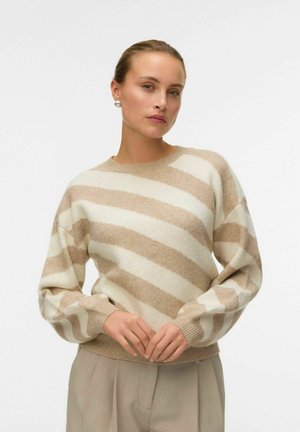 PULLOVER VMLARA - Jersey de punto - silver mink