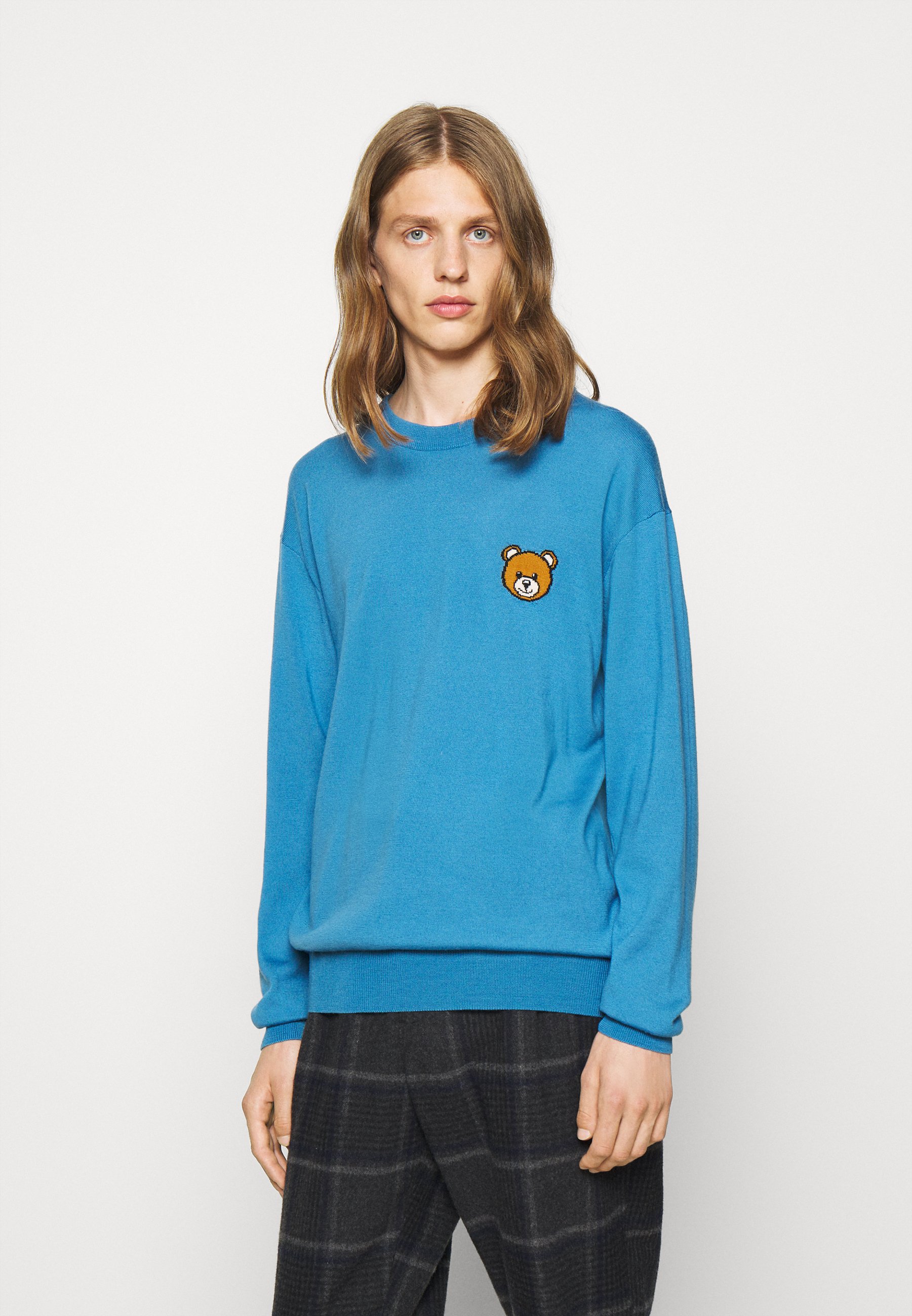 MOSCHINO Jumper - light blue - Zalando 
