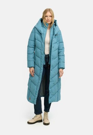 Ragwear STEPP NATALKA EXTRALONG - Vinterfrakke - stone blue