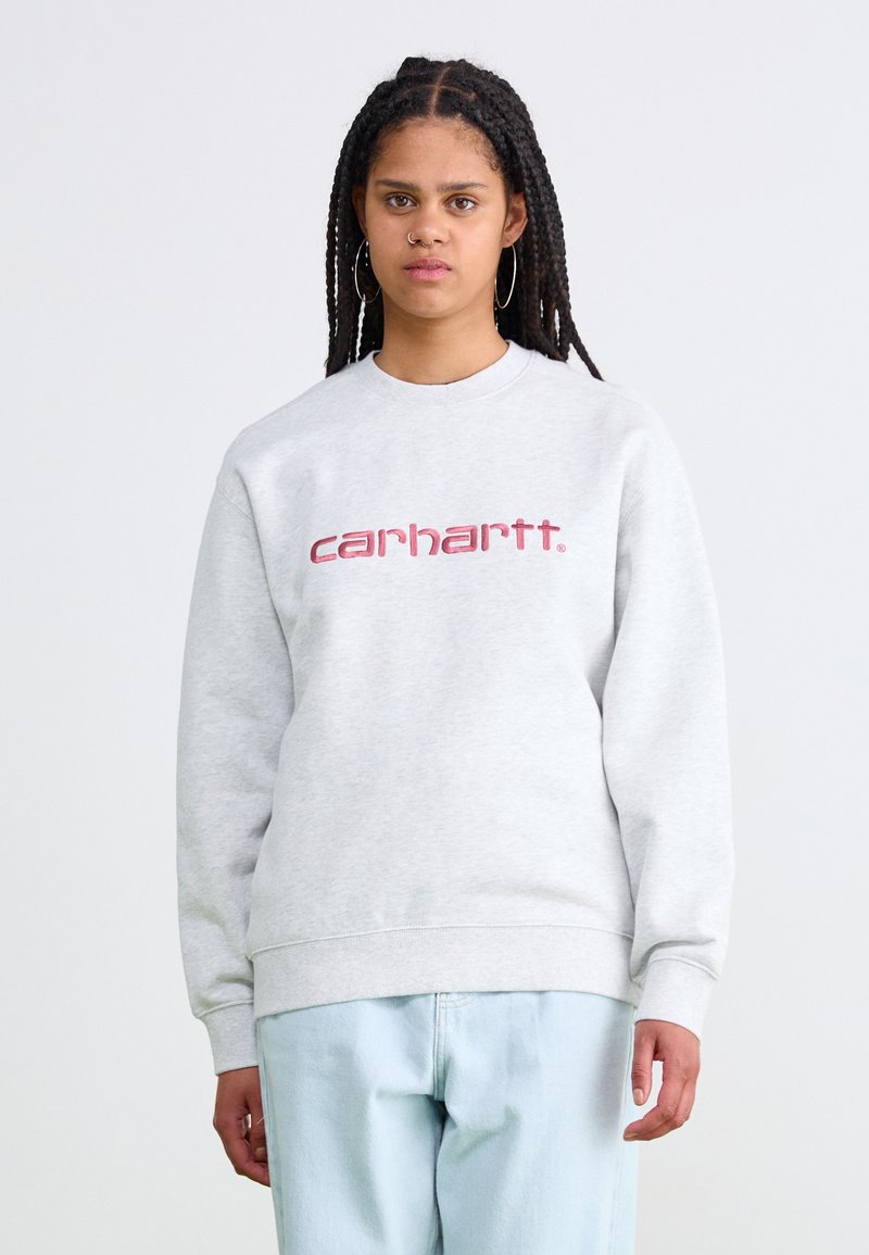 Carhartt WIP Melegítőfelső - ash heather/dusty rose
