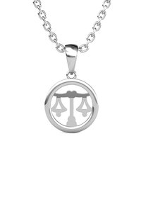 MYC Paris ZODIAQUE BALANCE - ET CRISTAL - Collier - argenté couleur / cristal