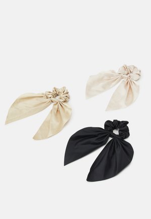 3 PACK - Accessoires cheveux - black/off-white/gold-coloured