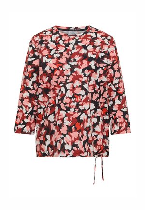 Cecil, 3/4-ARM SHIRT MIT RUNDHALS UND PRINT - Blouse - russet red