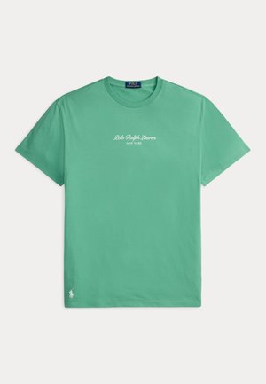 Polo Ralph Lauren, CLASSIC FIT LOGO JERSEY T-SHIRT - Printtipaita - raft green
