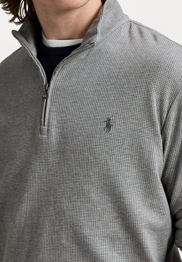 LUXURY JERSEY HOUNDSTOOTH PULLOVER - Sweatshirt - andover heather puppytooth4