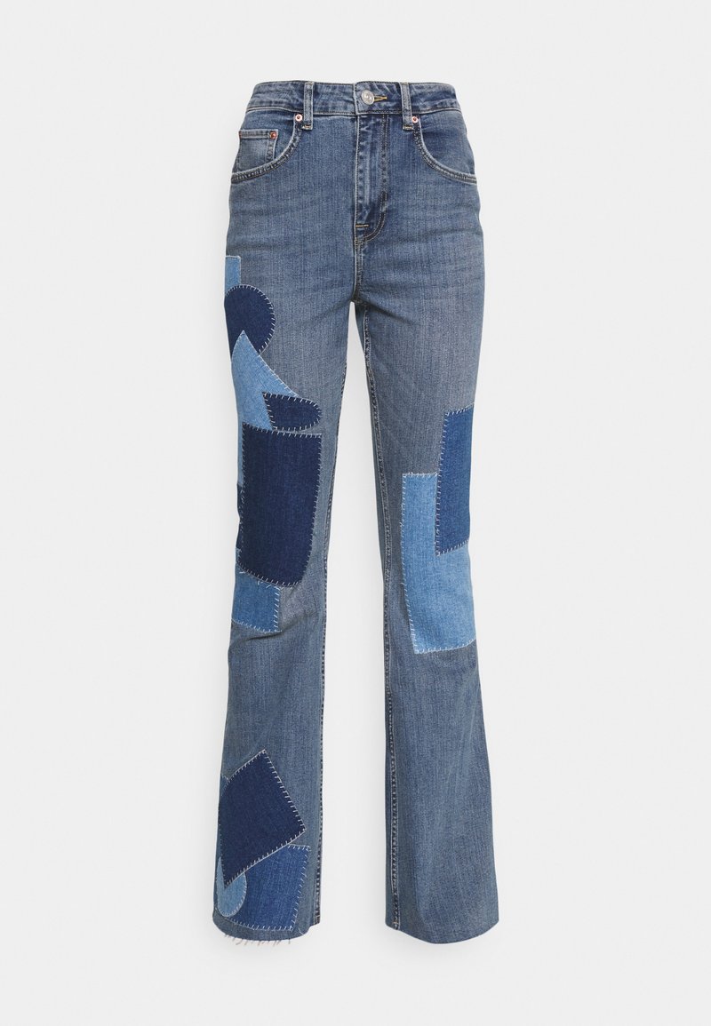 BDG Urban Outfitters Flared Jeans blauw denim/bluedenim