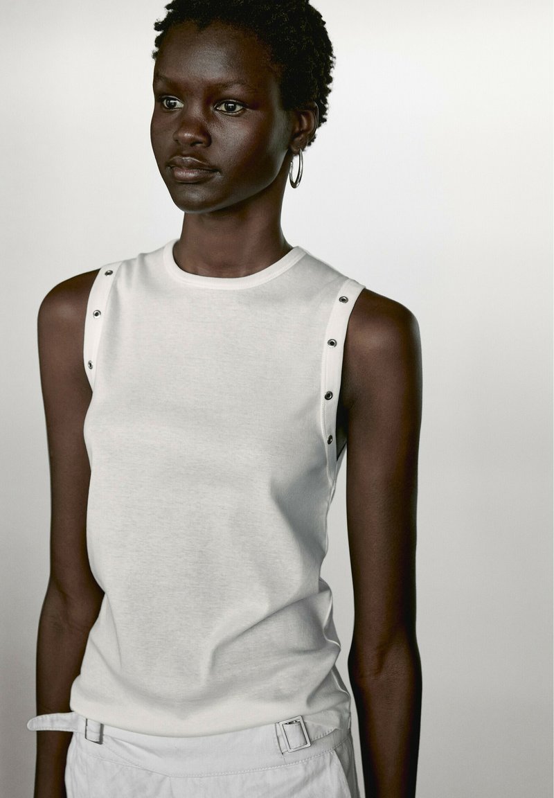 Massimo Dutti - Top - white, Enlarge