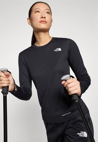The North Face SHADOW LONG SLEEVE - Long sleeved top - black