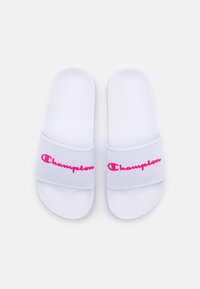 Champion DAYTONA  - Chanclas de baño - white/fucsia