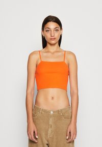 Even&Odd 2 PACK - Top - black/orange