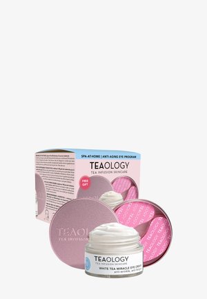 EYES SPA KIT WHITE TEA EYE CREAM + EYE PATCHES - Set de soins du visage