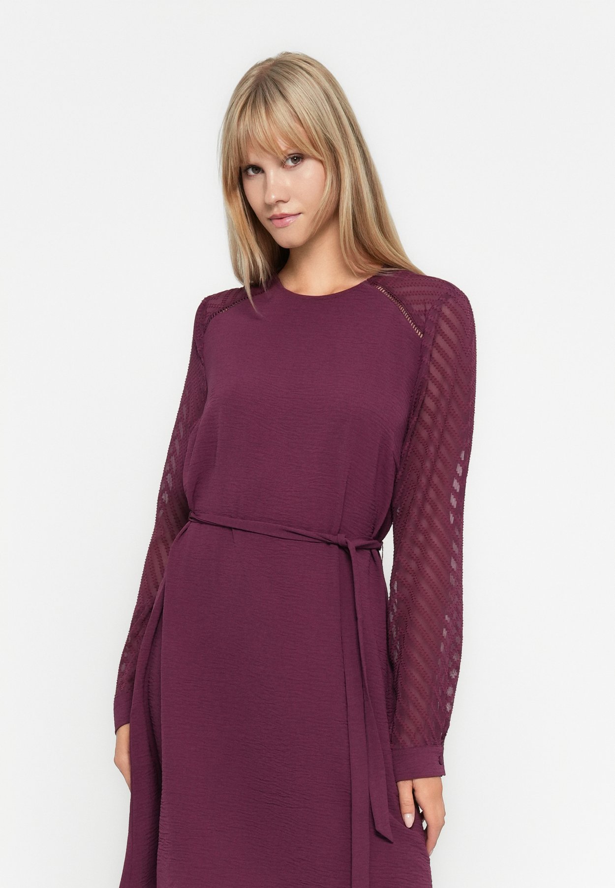 ONLMETTE DOBBY SLEEVE DRESS