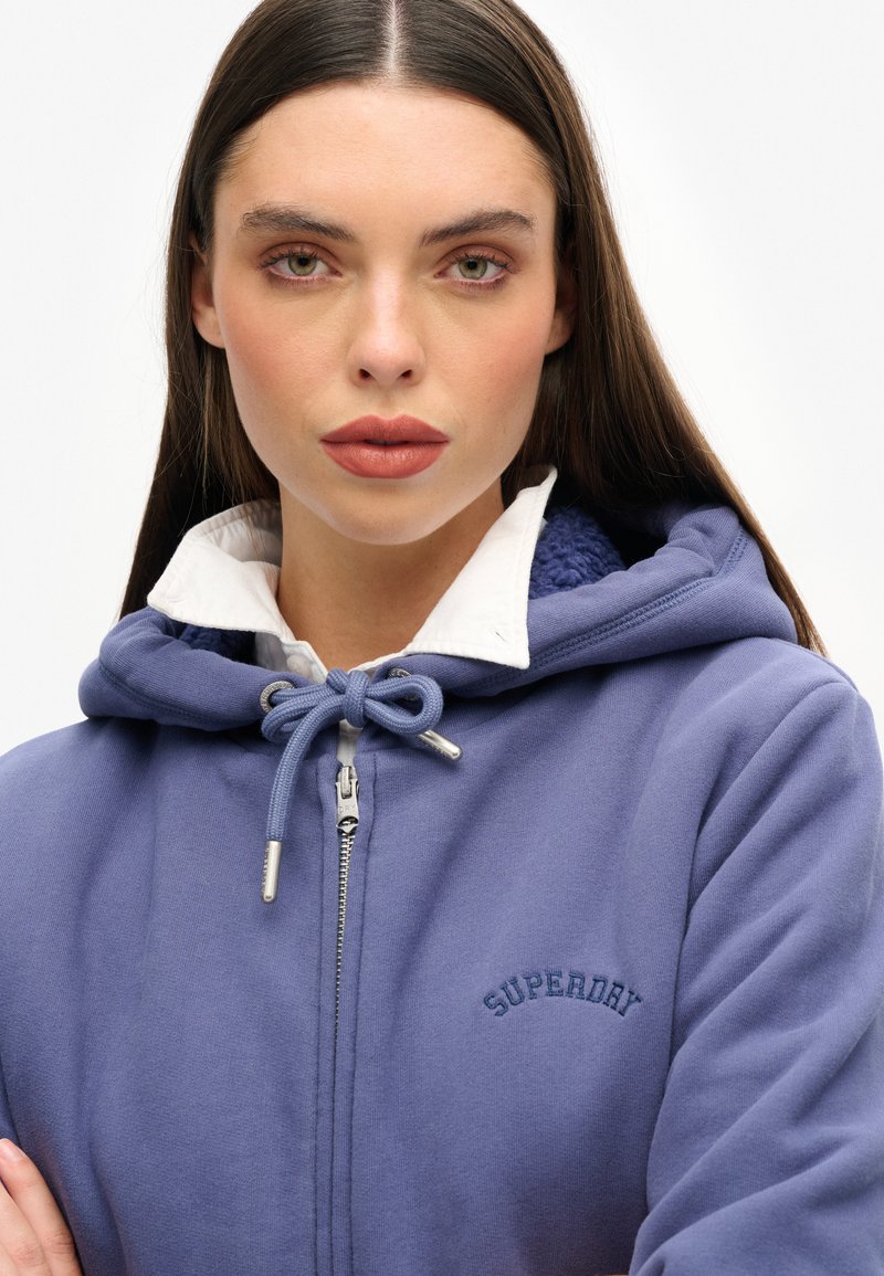 TrendiMax Hoodied Sweater met Zakken Hoodies Dames Trui Hoodie Vrouwen Lange Mouw Jas Vrouwen Winter Rits Hoodie Vrouwen Warm Print, Marineblauw, S