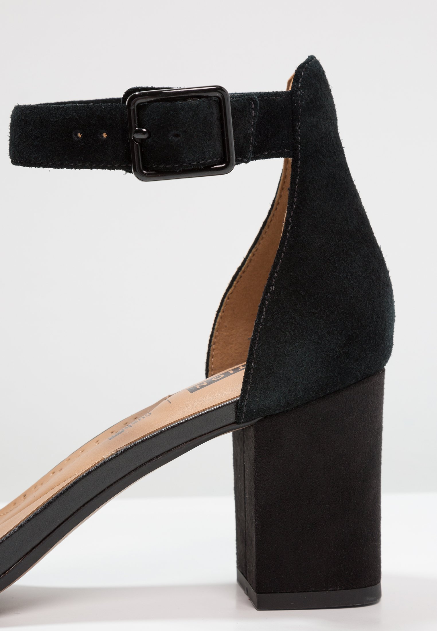 clarks deva mae black leather