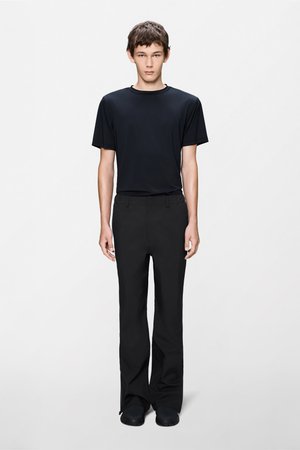 SUVA PANTS REGULAR UNISEX - Püksid - black