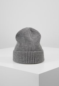 The North Face TNF LOGO BOX CUFFED  - Beanie - medium grey heather