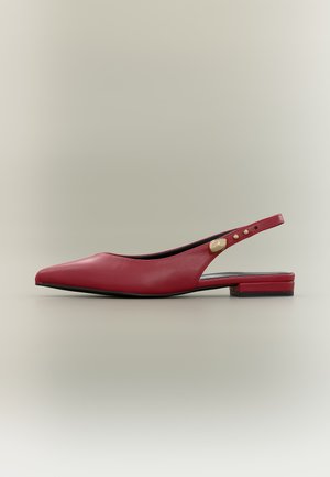 RAID NAVIE - Slingback ballerina shoes - red