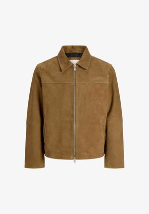 Jack & Jones, Suede Suede - Nahkjakk - cognac