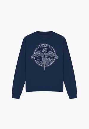 Cotton Soul, HARRY POTTER THE ORDER OF PHOENIX CIRCLE LINE ART - Sweatshirt - dark blue